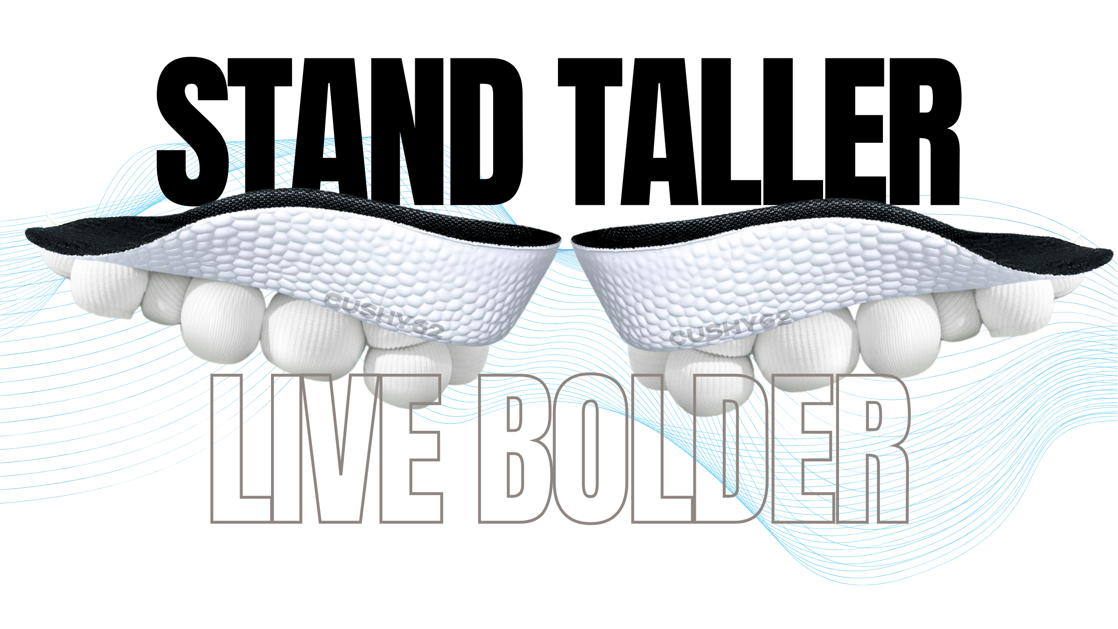 Stand taller, live bolder , increase your height banner