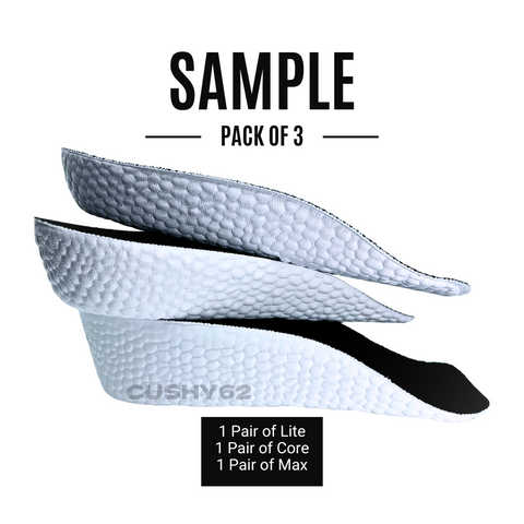 Sample Pack Height increase insole, side